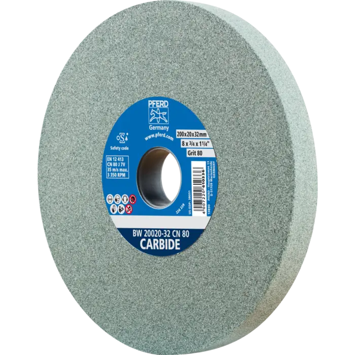 PFERD Schleifscheiben BW 20020-32 CN 80 CARBIDE