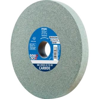 PFERD Schleifscheiben BW 20020-32 CN 80 CARBIDE