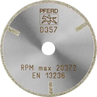 PFERD Dia.- und CBN-Trennwerkzeuge Galvanik D1A1R 75-2-10 D 357 GAG