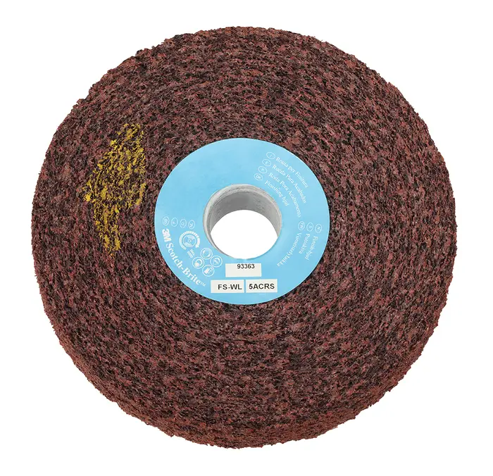 Scotch-Brite Finishing Kompaktscheibe FS-WL, 152,4 mm, 25,4 mm, 25,4 mm, Härte 8, A MED