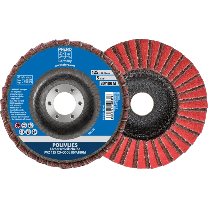PFERD Vlieswerkzeuge PVZ 115 CO-COOL 80 / A 180 M