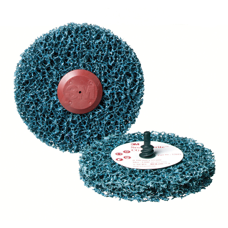 Scotch-Brite Roloc+ Grobreinigungsscheibe CG-ZR, 100 mm x 13 mm, S XCRS