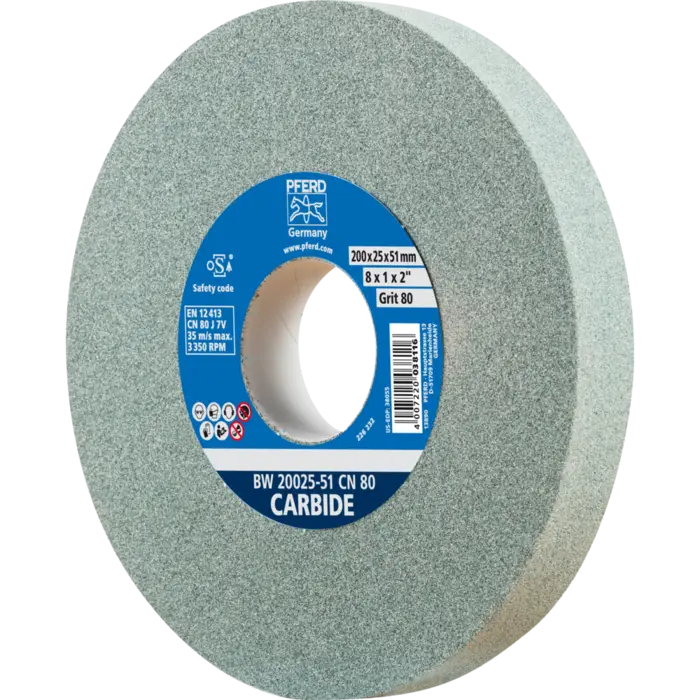 PFERD Schleifscheiben BW 20025-51 CN 80 CARBIDE