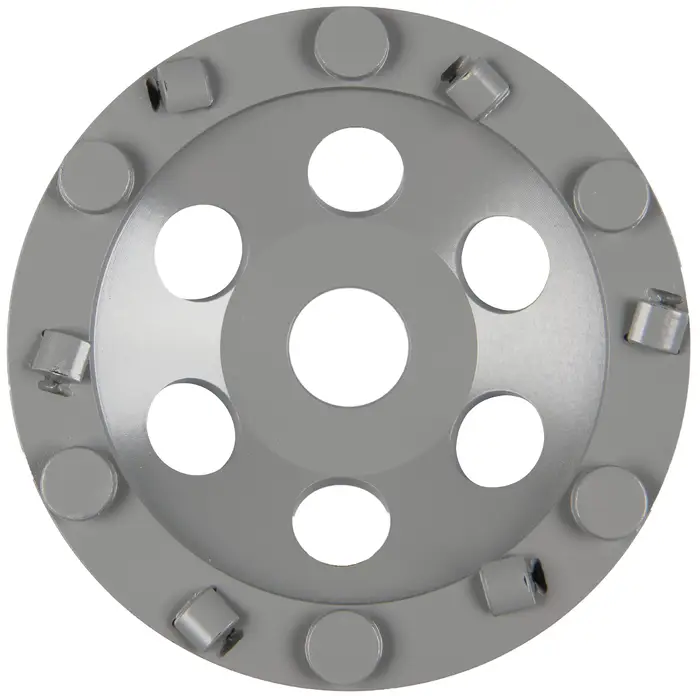 Klingspor - DS 650PKD Diamantschleifteller, 125 x 13 x 22,23 mm 6 Segmente 13 x 3,6 mm, PKD - Polykristalliner Diamant