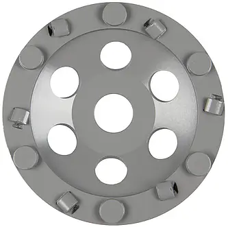 Klingspor - DS 650PKD Diamantschleifteller, 180 x 13 x 22,23 mm 6 Segmente 13 x 4 mm, PKD - Polykristalliner Diamant