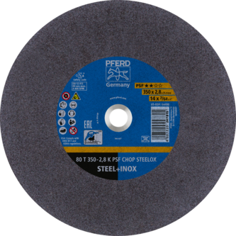 PFERD CHOPSAW stat. Trennscheiben 80 T 350-2,8 K PSF CHOP STEELOX/25,4