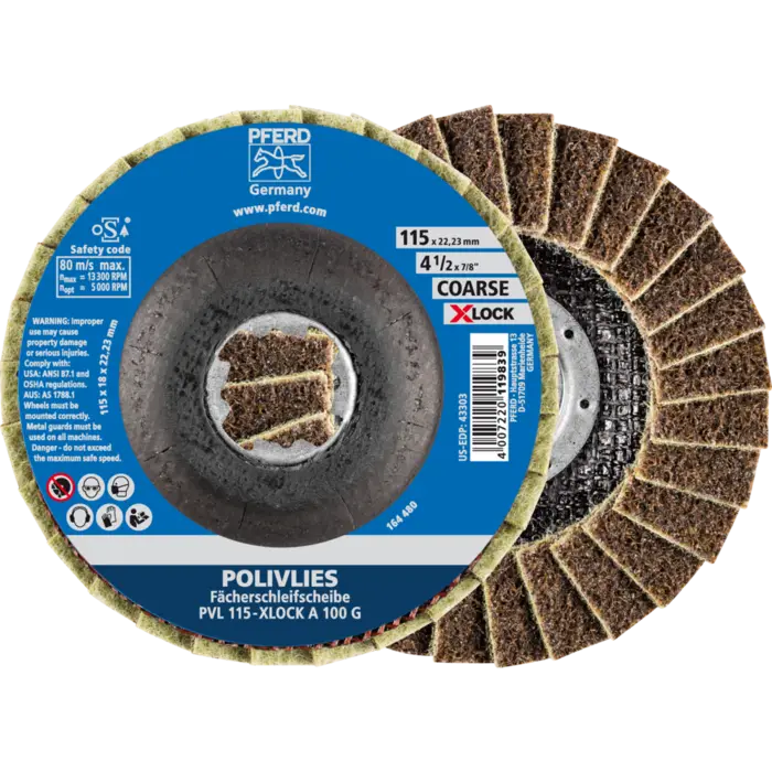 PFERD Vlieswerkzeuge PVL 115-X-LOCK A 100 G