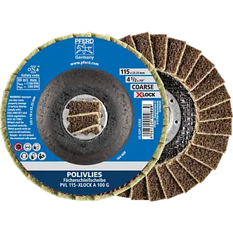PFERD Vlieswerkzeuge PVL 115-X-LOCK A 100 G