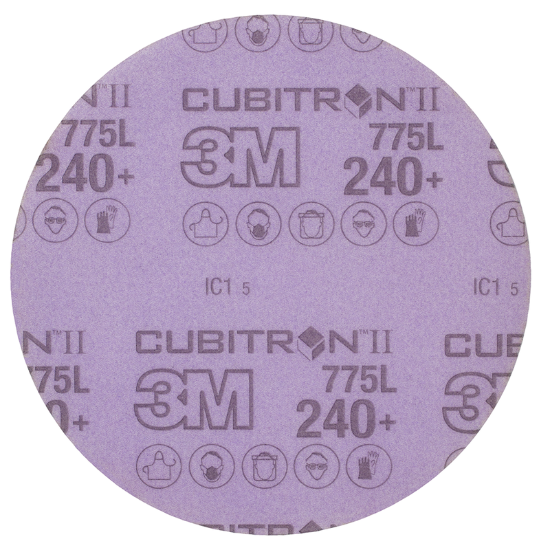 3M Cubitron II Hookit Filmscheibe 775L, 75 mm, 240+, ungelocht