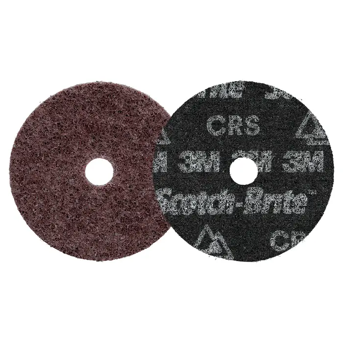 Scotch-Brite Präzisions-Vliesscheibe Heavy Duty, HD-DH, Coarse 120+, 102 mm x 16 mm, 100 ea/Case