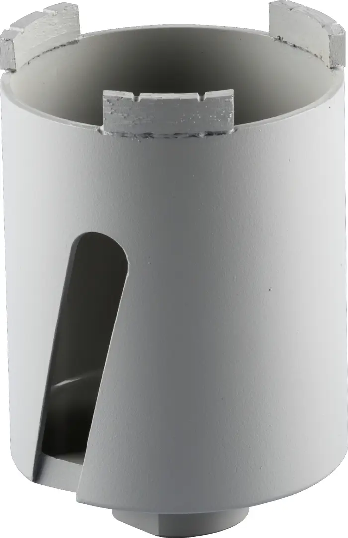 Klingspor - DD 600 U Bohrkrone, 82 x 3,5 x 70 mm 4 Segmente 24 x 3,5 x 7 mm, Standardverzahnung Gewinde M 16