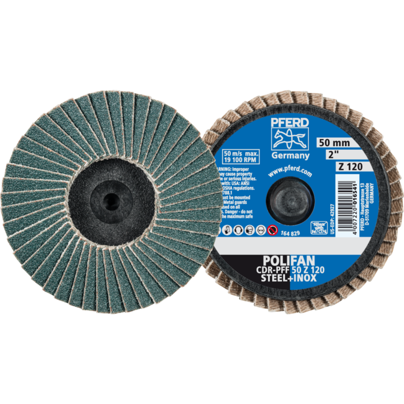 PFERD COMBIDISC-Schleifwerkzeuge CDR PFF 50 Z 120