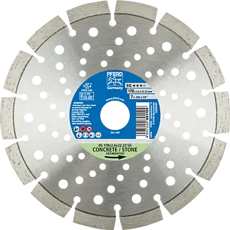 PFERD Diamantwerkzeuge für die Bauindustrie DS 178 x 2,6 x 22,23 SG
