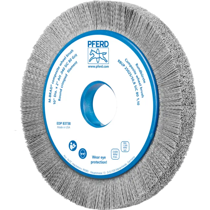 PFERD Bürsten mit Plastikkörper RBUP 25025/50,8 SiC 80 1,10