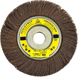 Klingspor - SM 611 W Schleifmopräder LS 309 X, 165 x 25 x 25,4 mm Korn 180