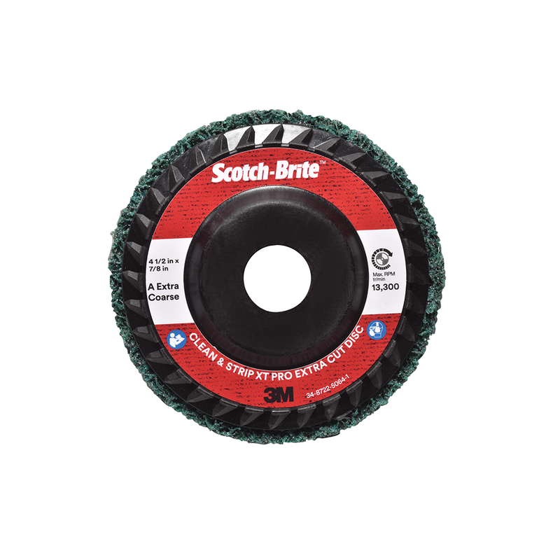 Scotch-Brite Grobreinigungsscheibe XT-RD Pro Extra Cut, 178 mm x 22 mm, A XCRS, Typ 27