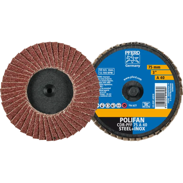 PFERD COMBIDISC-Schleifwerkzeuge CDR PFF 75 A 40