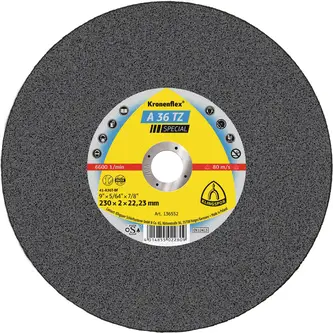 Klingspor - A 36 TZ Trennscheibe, 115 x 2 x 22,23 mm gerade