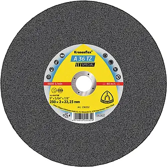 Klingspor - A 36 TZ Trennscheibe, 230 x 2 x 22,23 mm gerade