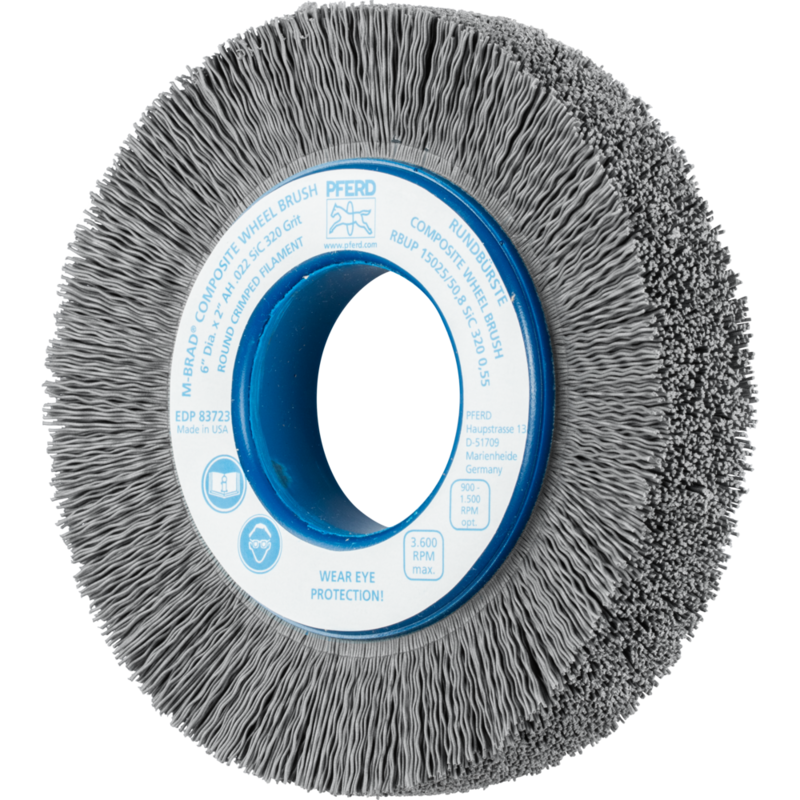 PFERD Bürsten mit Plastikkörper RBUP 15025/50,8 SiC 320 0,55