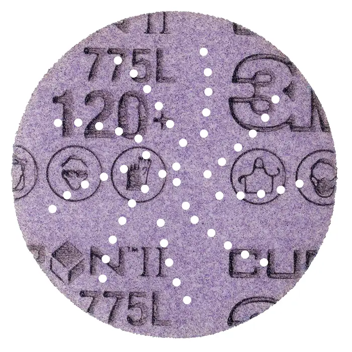 3M Cubitron II Hookit Filmscheibe 775L, 75 mm, 120+, multihole