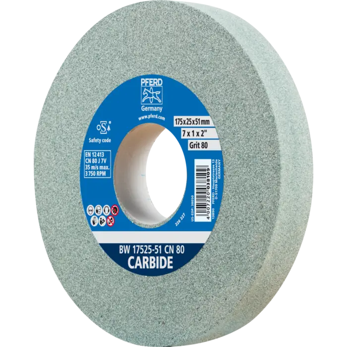 PFERD Schleifscheiben BW 17525-51 CN 80 CARBIDE