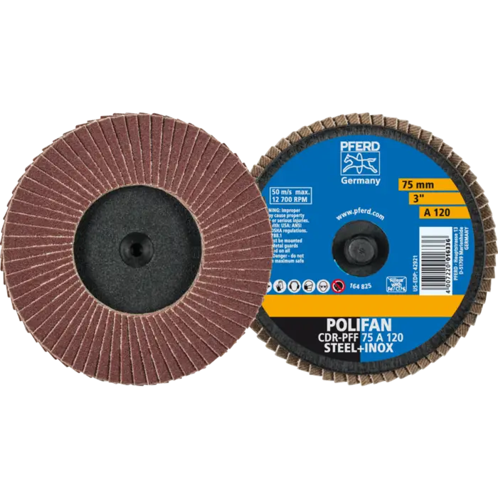 PFERD COMBIDISC-Schleifwerkzeuge CDR PFF 75 A 120