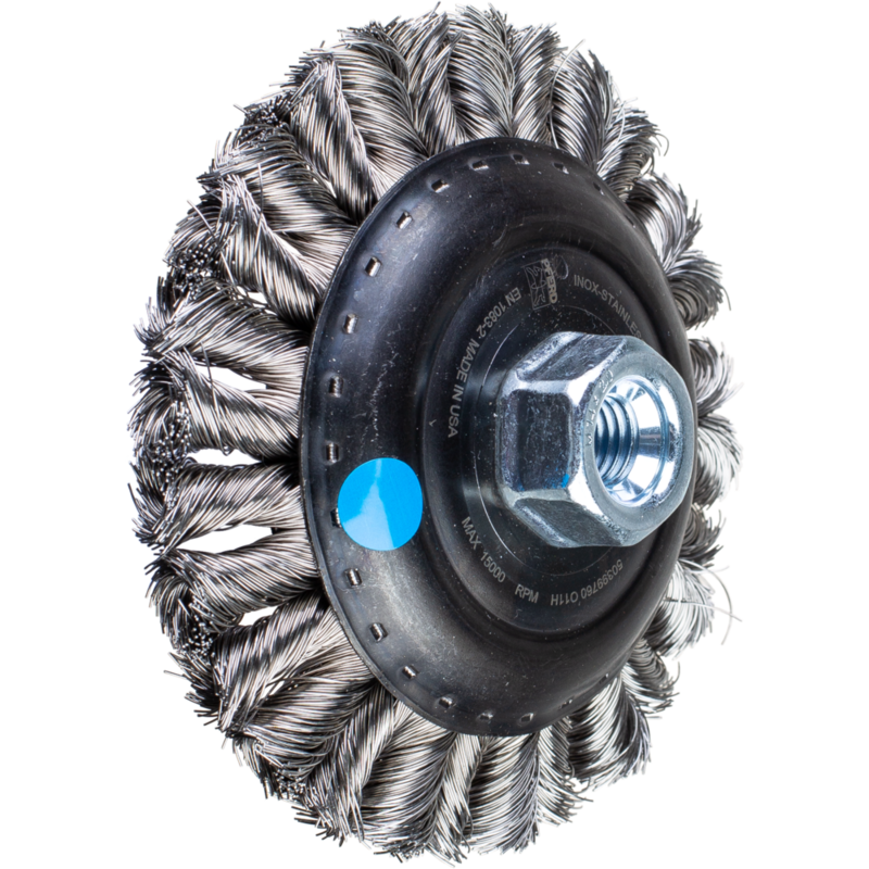 PFERD Kegelbürsten mit Gewinde POS KBG 12515/M14 CT INOX 0,35