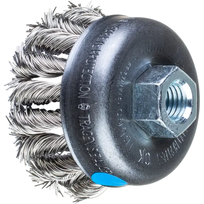 PFERD Topfbürsten mit Gewinde POS TBG 65/M14 CT INOX 0,50