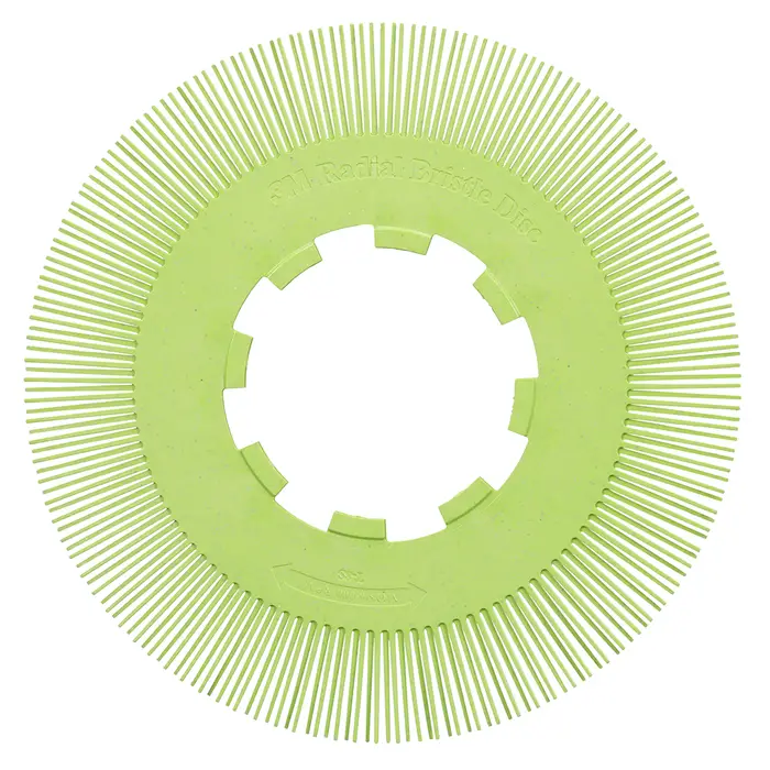 Scotch-Brite Precision Radial Bristle Brush, PN-RB, 50+, 203,2 mm (8 Zoll), Typ S, ohne Adapter