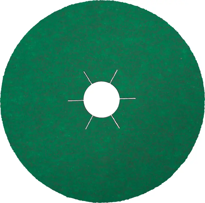 Klingspor - FS 966 Fiberscheibe Multibindung Keramik, 125 x 22 mm Korn 80 Sternloch