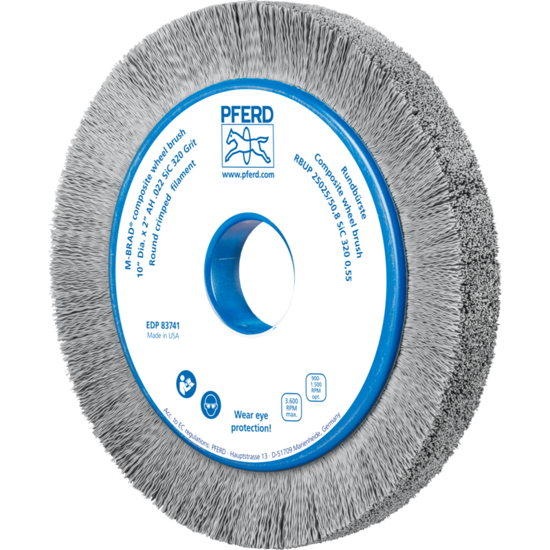 PFERD Bürsten mit Plastikkörper RBUP 25025/50,8 SiC 320 0,55