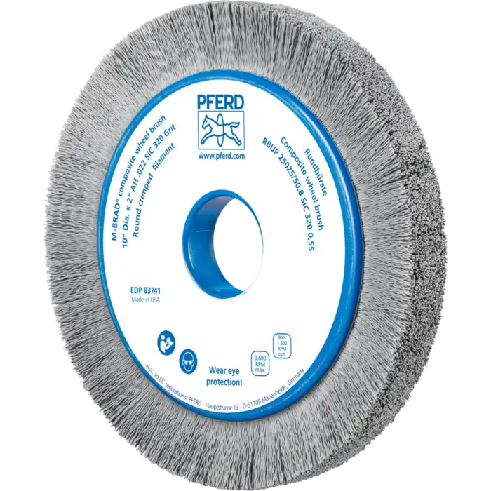 PFERD Bürsten mit Plastikkörper RBUP 25025/50,8 SiC 320 0,55