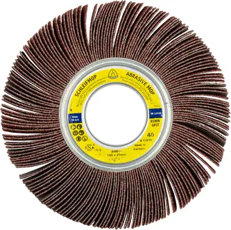 Klingspor - SM 611 Schleifmopräder LS 309 X, 100 x 30 x 21 mm Korn 80