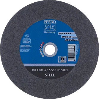 PFERD HEAVY DUTY SGP bis ? 2000 mm 100 T 600-7,6 S SGP HD STEEL/60,0