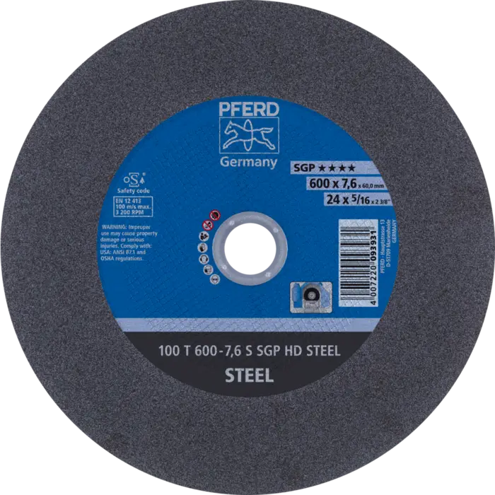 PFERD HEAVY DUTY SGP bis ? 2000 mm 100 T 600-7,6 S SGP HD STEEL/60,0