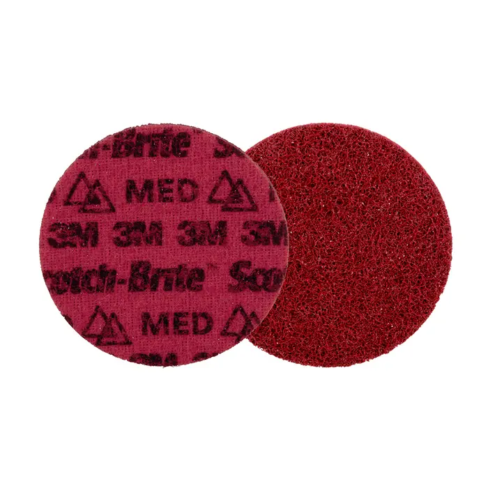 Scotch-Brite Präzisions-Vliesscheibe, PN-DH, Mittel, 115 mm x Keine Bohrung (NH), 25/Innenverpackung, 100 Stück/Karton