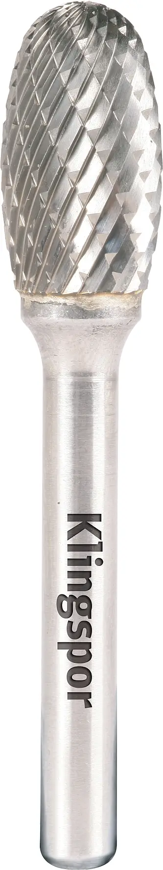 Klingspor - HF 100 E Hartmetallfräser, 9,6 x 16 x 6 mm Kreuzverzahnung