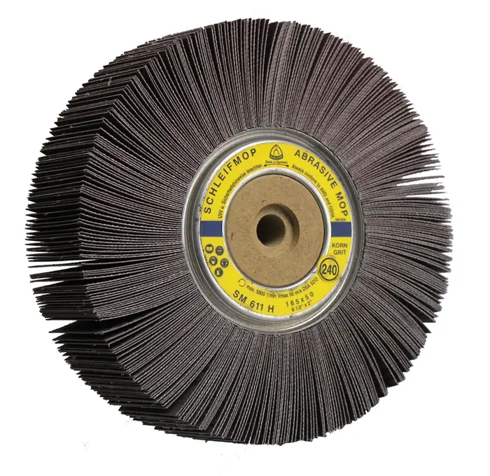 Klingspor - SM 611 H Schleifmopräder LS 309 X, 165 x 25 x 13 mm Korn 120
