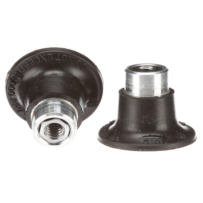 3M Roloc Stützteller DR-AC mit 1/4"-Aufnahme, 38,1 mm, hart