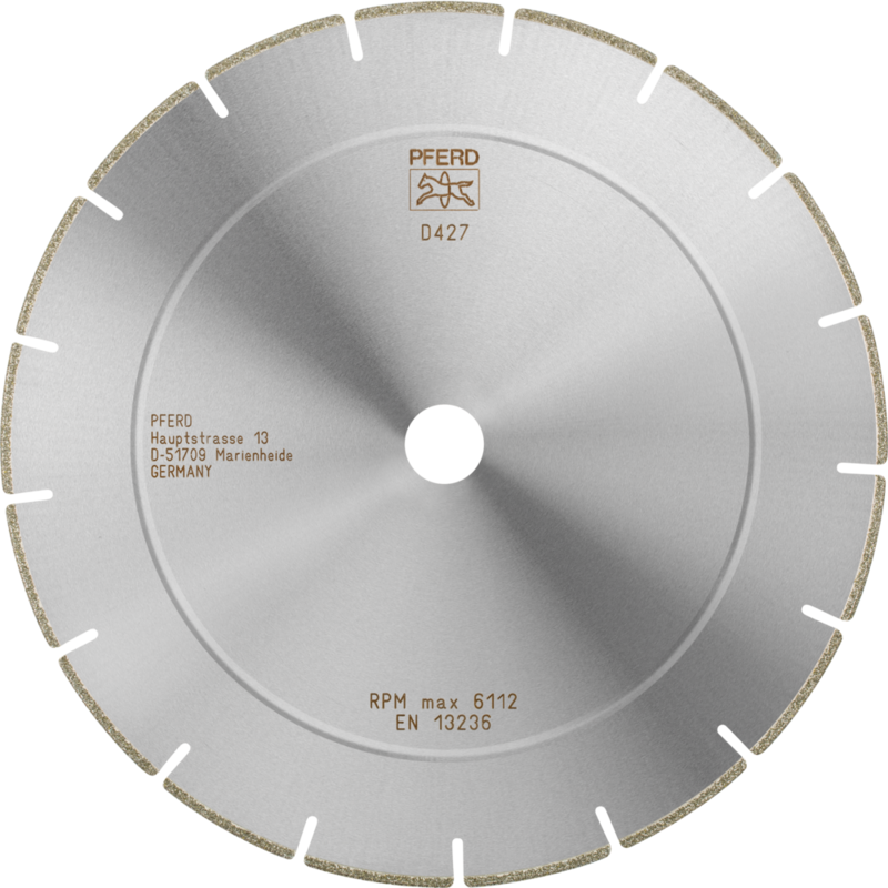 PFERD Dia.- und CBN-Trennwerkzeuge Galvanik D1A1RSS 250-2,5-22,23 D 427 GAS2