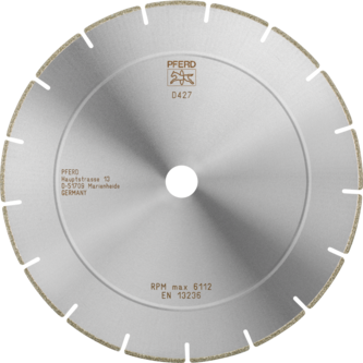 PFERD Dia.- und CBN-Trennwerkzeuge Galvanik D1A1RSS 250-2,5-22,23 D 427 GAS2