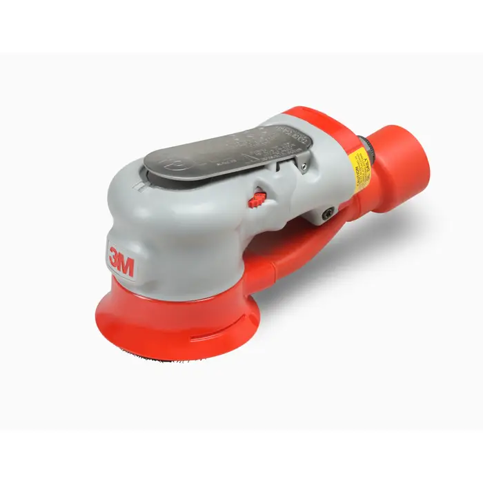 3M Einhand-Druckluft-Exzenterschleifer Serie Elite mit integrierter Absaugung, 75 mm, 5 mm Schleifhub