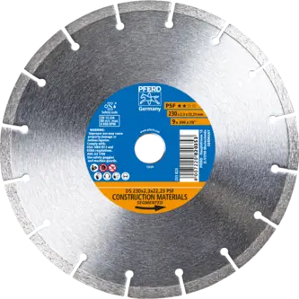 PFERD Diamantwerkzeuge für die Bauindustrie DS 230 x 2,3 x 22,23 PSF