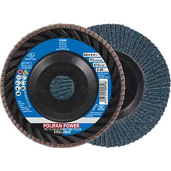 PFERD POLIFAN-Fächerscheiben PFC 115 Z 40 SG POWER TRIM STEELOX