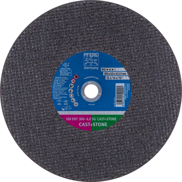 PFERD Trennscheiben 100 EHT 300-4,0 SG CAST+STONE/22,23