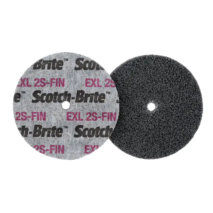 Scotch-Brite EXL Verpresste Kompaktscheibe XL-UW, 76 mm x 6.35 mm x 9.53 mm, 2S Fine