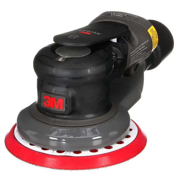 3M Xtract Druckluft-Exzenterschleifer, 88943, 125 mm, Zentralvakuum, 8 mm Schleifhub