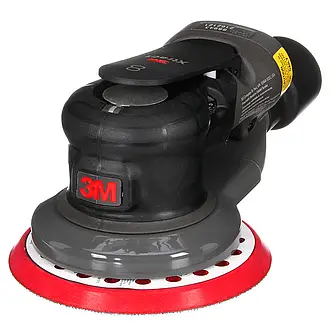 3M Xtract Druckluft-Exzenterschleifer, 88943, 125 mm, Zentralvakuum, 8 mm Schleifhub