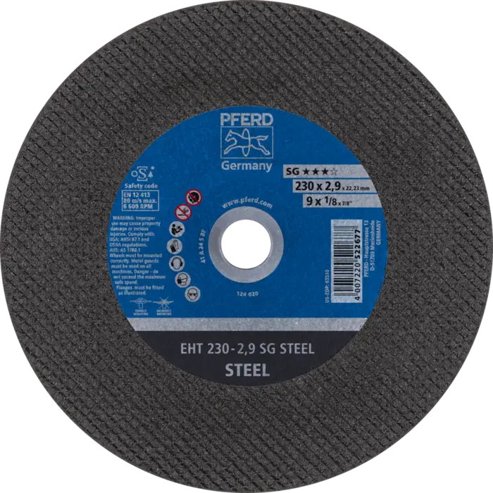 PFERD Trennscheiben EHT 230-2,9 SG STEEL